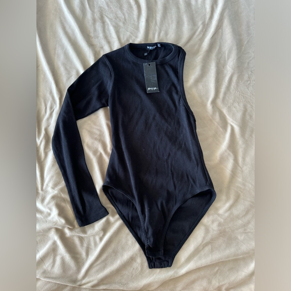Nasty Gal One Sleeve Bodysuit
